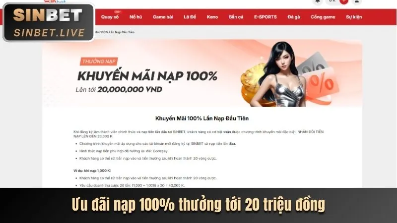 Hoàn trả hàng tuần tại 99vim Casino